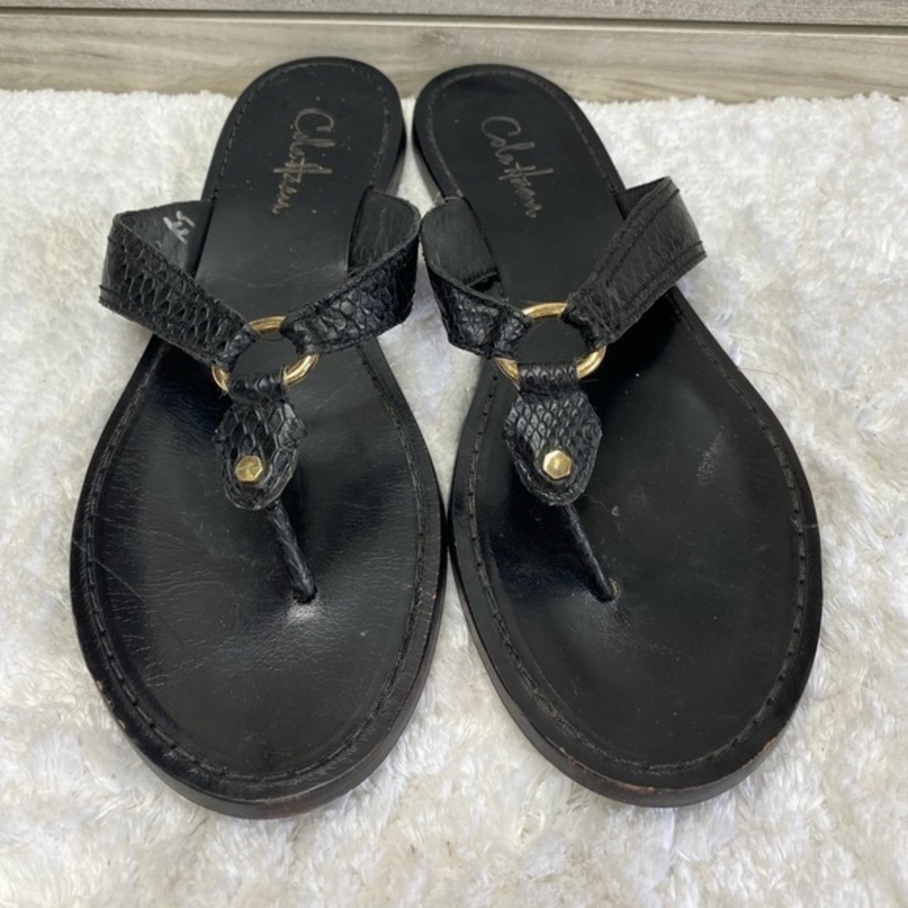 Cole Haan Snake Print FlipFlop 9.5